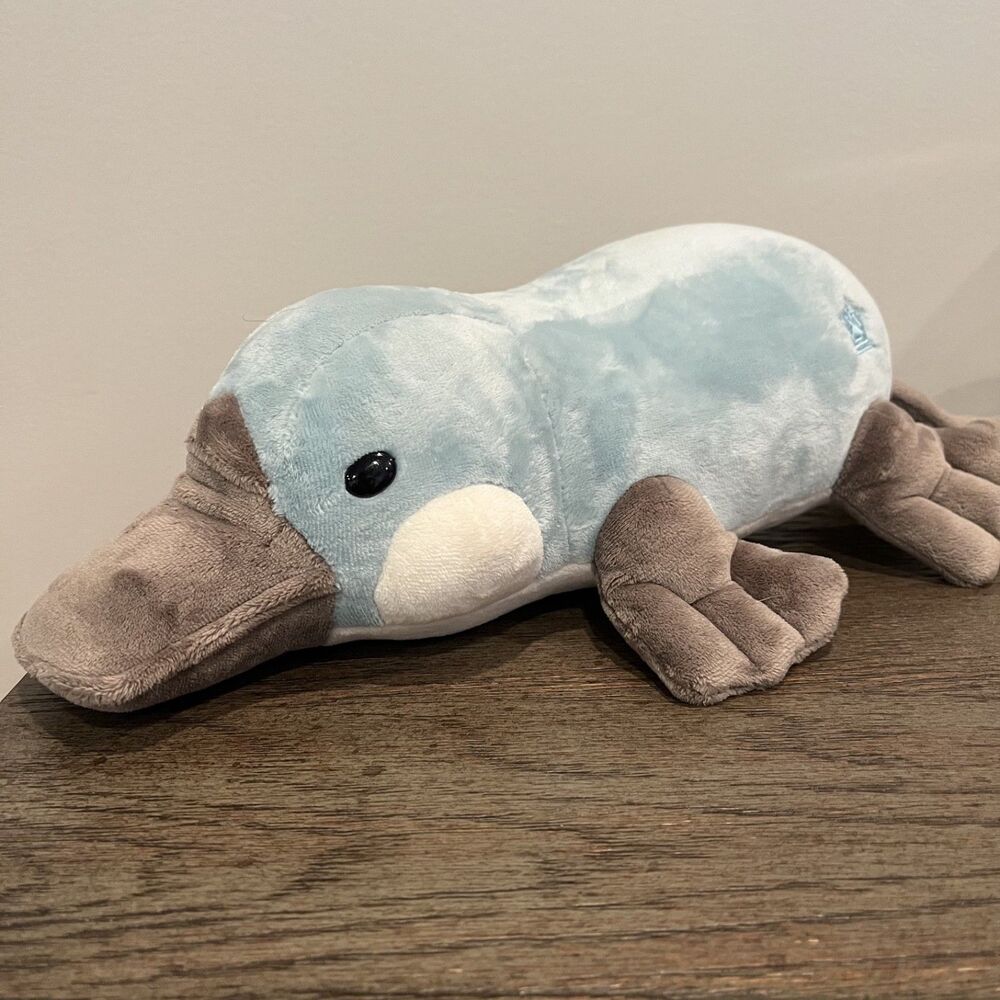 Bellzi: Plati The Platypus Blue And Brown 17" *READ*